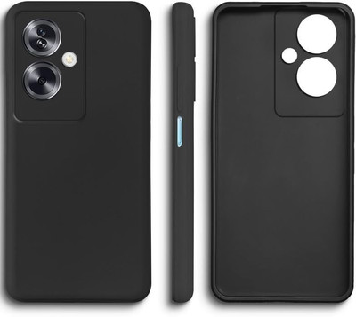 KRBL Pouch for OPPO A79 5G (Black, Grip Case, Silicon, Pack of: 1)(Black, Shock Proof)