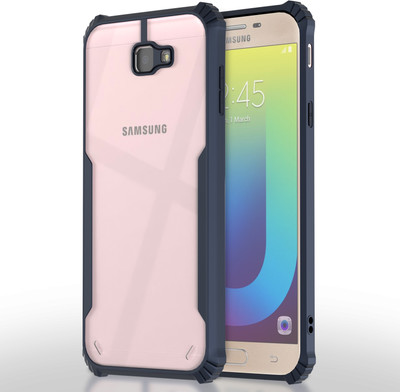 Pikkme Back Cover for Samsung Galaxy J7 Prime(Blue, Camera Bump Protector, Pack of: 1)