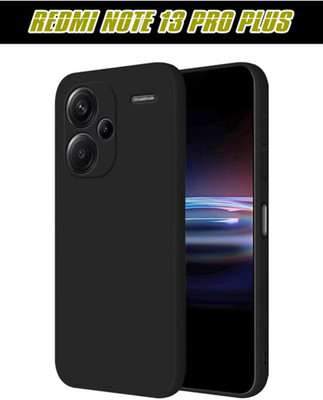 Bunnycase Back Cover for REDMI Note 13 Pro Plus 5G, Mi Redmi Note 13 Pro+(Black, Grip Case, Silicon, Pack of: 1)