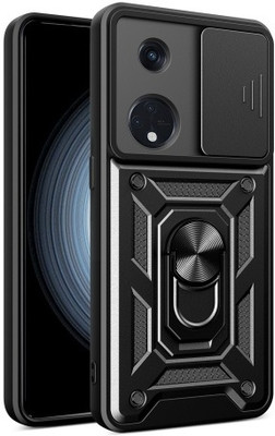 KrKis Back Cover for Oppo Reno 8T 5g(Black, Shock Proof, Silicon, Pack of: 1)