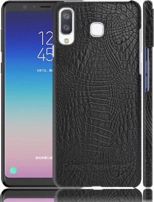 CASE CREATION Back Cover for Samsung Galaxy A8 Star 2018(Black, Rugged Armor, Silicon, Pack of: 1)