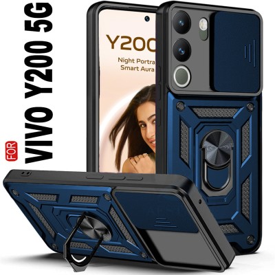 AESTMO Back Cover for Vivo Y200 5G(Blue, Slider, Pack of: 1)