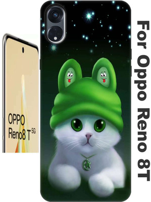 YorktoSis Back Cover for Oppo Reno 8T 5G(Brown, Shock Proof, Silicon, Pack of: 1)