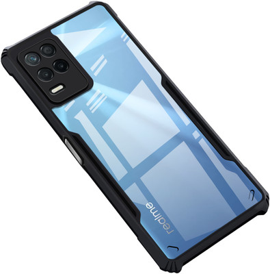GLOBAL NOMAD Back Cover for Realme Narzo 30 5G, Realme Narzo 9 5G, Realme Narzo 8 5G, Realme Narzo 8s 5G(Black, Shock Proof, Pack of: 1)