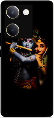 FAZAKA Back Cover for Vivo Y300 Plus 5G On Glossy Metal Phone Cover | SWEET RADHA KRISHNA(Multicolor, Shock Proof, Pack of: 1)