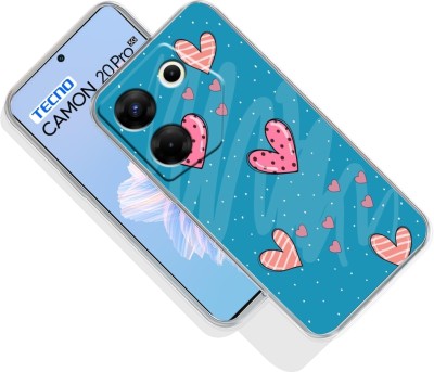 Mitvaa Back Cover for Tecno Camon 20 Pro 5G(Multicolor, Dual Protection, Silicon, Pack of: 1)