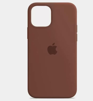 FinTek Back Cover for IPhone 14 Pro Max(Brown, Shock Proof, Silicon, Pack of: 1)