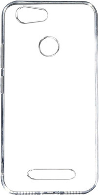 SRT Back Cover for Intex Aqua Lion X1 Plus(Transparent, Pack of: 1)