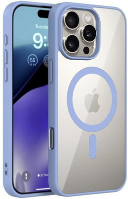 AIBEX Back Cover for Apple iPhone 16 Pro(Khaki, Magsafe, Pack of: 1)