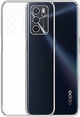 ALFA URBAN Back Cover for Oppo A16 Transparent case|Raised Bumps for Camera & Screen Protection | Soft TPU(Transparent, Flexible, Silicon, Pack of: 1)