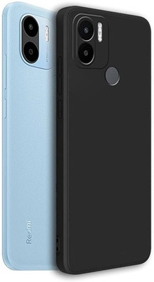 ChutPutMart Back Cover for UltraThin Slim Protective Poco C50(Black, Grip Case, Pack of: 1)