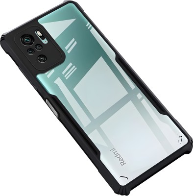 ALONZO Bumper Case for Mi Redmi Note 10, Mi Redmi Note 10s, Mi Redmi Note 11 SE(Black, Transparent, Grip Case, Pack of: 1)