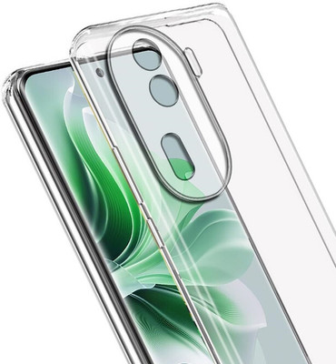 SmartPoint Bumper Case for Oppo Reno 11 Pro 5G(Transparent, Shock Proof, Pack of: 1)