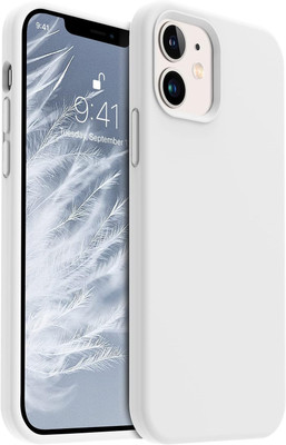 Imperium Back Cover for Apple iPhone 12 & Apple iPhone 12 Pro(White, Camera Bump Protector, Silicon, Pack of: 1)