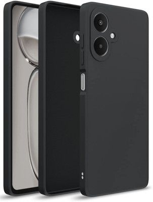 LILLIPUT Back Cover for Mi Redmi 13c 5G, POCO M6 5G(Black, Grip Case, Pack of: 1)