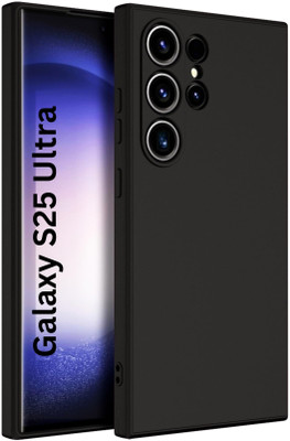 Flipkart SmartBuy Back Cover for Samsung Galaxy S25 Ultra(Black, Grip Case, Silicon, Pack of: 1)