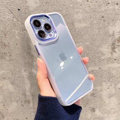 LuxuryKase Back Cover for Apple iPhone 15 Pro(Blue)