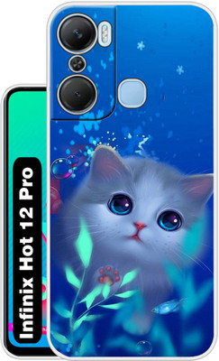 Flipkart SmartBuy Back Cover for Infinix Hot 12 Pro(Multicolor, Dual Protection, Silicon, Pack of: 1)