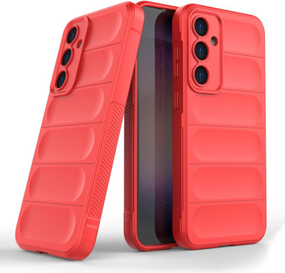 Casotec Back Cover for Samsung Galaxy S24 5G(Red, Silicon, Pack of: 1)