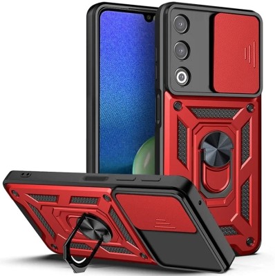 KrKis Back Cover for Oppo A3 Pro 5G(Red, Slider, Pack of: 1)