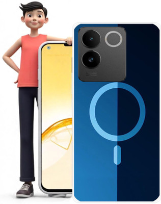 SUPERCOOL Back Cover for Vivo T2 Pro 5G(Multicolor, Flexible, Silicon, Pack of: 1)