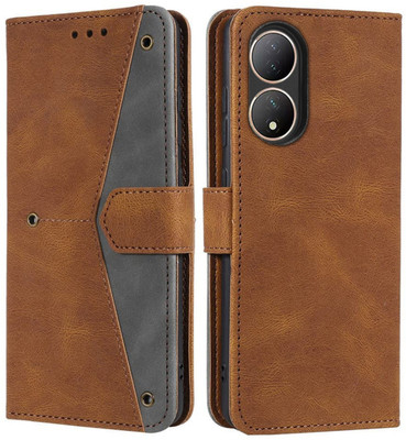 GoldKart Back Cover for Vivo Y100 5G(Brown, Grey, Pack of: 1)
