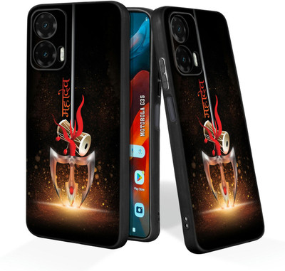 CLASSYPRINT Back Cover for Motorola Moto G35 5G(Black)