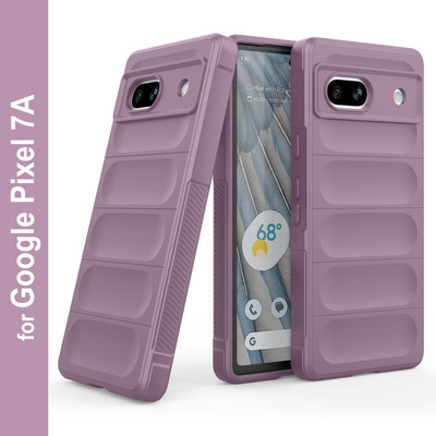 GLOBAL NOMAD Back Cover for Google Pixel 7A(Purple, Grip Case, Silicon, Pack of: 1)