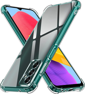 CLOVYR Back Cover for Samsung Galaxy M13 4G/Samsung Galaxy F23 Bumper Silicon Transparent Case(Transparent, Camera Bump Protector, Silicon, Pack of: 1)