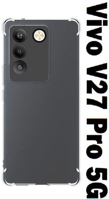 ALKSTORE Back Cover for Vivo V27 Pro 5G(White, Waterproof, Silicon, Pack of: 1)