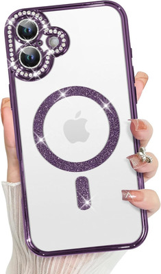 Cowboy Back Cover for Iphone 16 Luxury Party(Purple, Grip Case, Silicon, Pack of: 1)