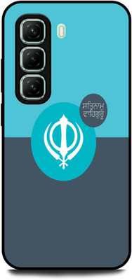 WallCraft Back Cover for Infinix Hot 50 5G (WAHEGURU, SATNAM SHRI WAHEGURU JI, GURU NANAK(Multicolor, Dual Protection, Pack of: 1)