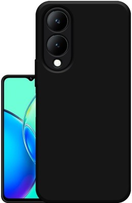 ChutPutMart Back Cover for Ultra Slim Soft Case Vivo Y17s(Black, Grip Case, Pack of: 1)