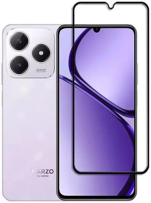AB PRIME Edge To Edge Tempered Glass for Realme C63, Realme Narzo N63(Pack of 1)