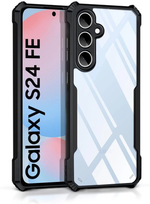 kursa hub Back Cover for Samsung Galaxy S24 FE (5G)-ip17(Black, Camera Bump Protector, Pack of: 1)