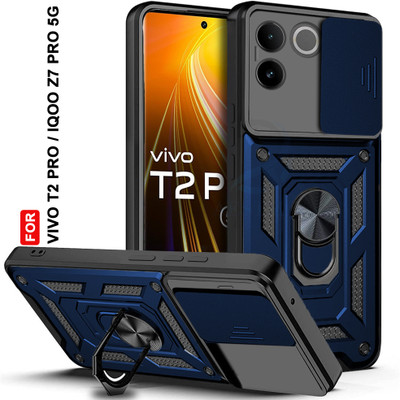 AESTMO Back Cover for Vivo T2 Pro 5G, iQOO Z7 Pro 5G(Blue, Slider, Pack of: 1)