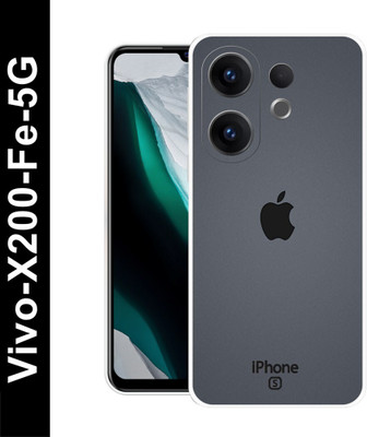 Ashini Back Cover for Vivo X200 Fe 5G(Multicolor, Dual Protection, Silicon, Pack of: 1)
