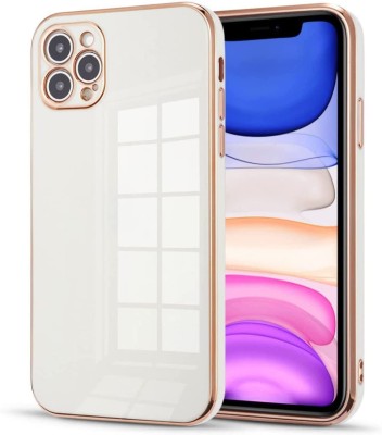 Vonqo Back Cover for Apple iPhone 11 Pro Max(White, Dual Protection, Silicon, Pack of: 1)