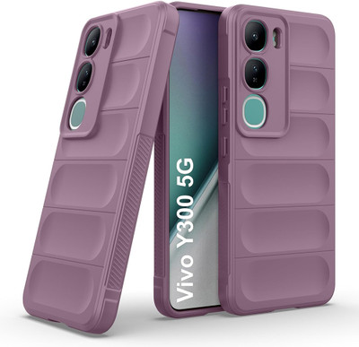 Casotec Back Cover for vivo Y300 5G, Vivo V40 Lite 5G(Purple, Silicon, Pack of: 1)
