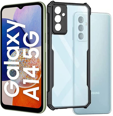 Mersal Back Cover for Samsung Galaxy A14 5G : :Gloss Finish Boom TPU(Black)