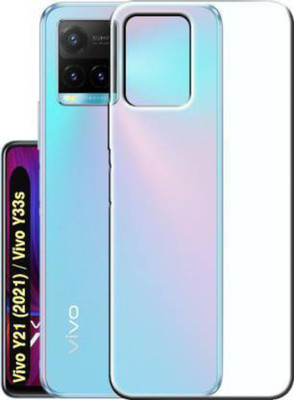LILLIPUT Back Cover for Vivo Y33s(Transparent, Flexible, Silicon, Pack of: 1)