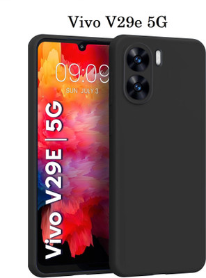 Aaralhub Back Cover for Vivo V29e 5G(Black, Dual Protection, Pack of: 1)