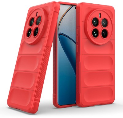 Casotec Back Cover for Realme 12 Pro Plus 5G, Realme 12 Pro 5G, Realme P1 Pro 5G(Red, Silicon, Pack of: 1)