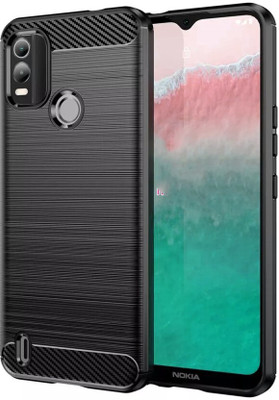 SRT Back Cover for Nokia C21 Plus(Black, Pack of: 1)