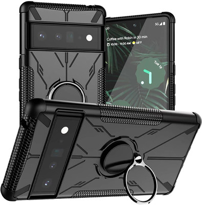 S-Softline Back Cover for Google Pixel 6, pocket-friendly Slim profile(Black, Pack of: 1)