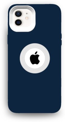 Sychelle Back Cover for Apple Iphone 11(Blue, White, Silicon)