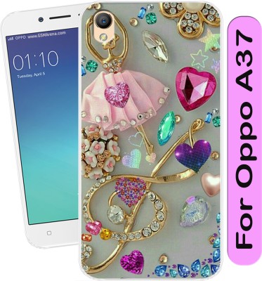 Coolcase Back Cover for Oppo A37(Transparent, Flexible, Silicon, Pack of: 1)