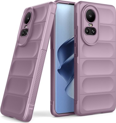 GLOBAL NOMAD Back Cover for OPPO Reno 10 Pro 5G(Purple, Grip Case, Silicon, Pack of: 1)