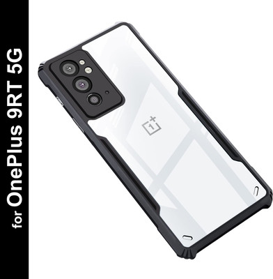 Zapcase Back Cover for OnePlus 9RT 5G(Black, Shock Proof, Pack of: 1)