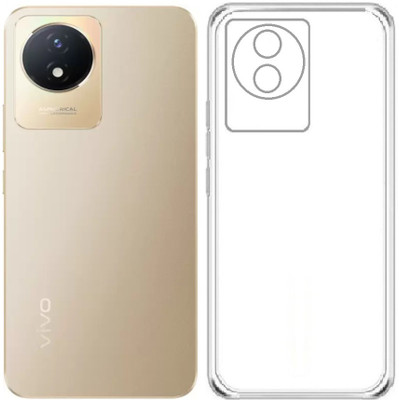 Cell-loid Back Cover for Vivo Y02t(Transparent, Camera Bump Protector, Pack of: 1)
